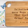 Mr. & Mrs. Panda Frühstücksbrett Spruch Alleine Reisen Produktbild-Vorschau 3