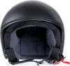 CMX Jet casco Joey nero opaco - Casco scooter aperto "M" Anteprima dell’immagine prodotto 2