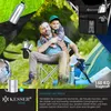 KESSER® Campingstuhl faltbar bis 150 kg Angelstuhl Produktbild-Vorschau 5