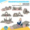 AIYAPLAY pohovka na hraní, 12dílná dětská pohovka, Náhled obrázku produktu 4