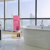 Relaxdays Handtuchleiter Bambus, 3 Stangen, 2 Ablagen, HBT: Produktbild-Vorschau 5
