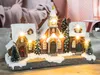 Escena navideña con luces LED, ciudad de 26 cm - 9 LEDs - Vista previa de la imagen del producto 2