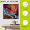 ARTland Poster Murmel Größe: 50x50 cm Produktbild-Vorschau 2