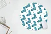 MuchoWow® Mauspad Mousepad Socken - Schnittmuster - Herzen Produktbild-Vorschau 5