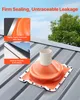 SucceBuy 2-teilige Dachrohr-Dichtungsmanschetten, passend Produktbild-Vorschau 4