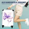 MuchoWow® Koffer Handgepäck Trolley Rollkoffer Kleine Produktbild-Vorschau 4