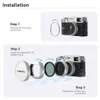 Freewell Fujix100 Filterset Mit Gegenlichtblende Silber  Produktbild-Vorschau 4
