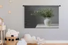 MuchoWow® Wandteppich Wandbehang Stilleben - Vase - Blumen Produktbild-Vorschau 4