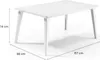 Tavolo da Giardino 157x98x74 cm in Resina Keter Lima 160 Anteprima dell’immagine prodotto 12