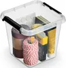 Contenitore in plastica con coperchio, scatola organizer Anteprima dell’immagine prodotto 1