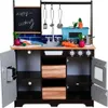Cucina per bambini Rijoka in legno - con lavagna - Anteprima dell’immagine prodotto 2