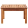 A wooden coffee table on a white background. Anteprima dell’immagine prodotto