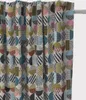 SCHÖNER LEBEN. Vorhang geometrisch Kreise weiß schwarz bunt Produktbild-Vorschau 1