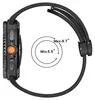 Bracciale in silicone per smartwatch, compatibile con Anteprima dell’immagine prodotto 3