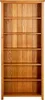 vidaXL Bibliothèque 6 compartiments 80x22,5x180 cm chêne Voir les images du produit 1