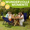 KESSER® 2er Set Gartenstuhl Hochlehner Alu Klappstuhl Produktbild-Vorschau 8