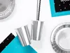 PartyDeco KPP35-018-EU1, 220 ml, Papier, Silber, 75 mm, 75 Produktbild-Vorschau 8