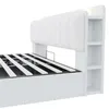 STILVORA Holzbett 180x200cm mit hydraulischem Stauraum, Produktbild-Vorschau 6