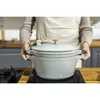 Sada hrnců Staub, dvoudílná | kulatá | litina | bílý lanýž Náhled obrázku produktu 9