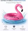 Oponka dmuchana w kształcie flaminga, średnica 110 cm – Podgląd zdjęcia produktu 4