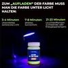 7 Artists Leuchtfarbe Acryl 100 ml – Grün Fluoreszierende Produktbild-Vorschau 3