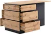 Kücheninsel mit 6 Schubladen und 4 Einlegeböden MDF - Produktbild-Vorschau 6