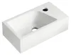 Gäste WC Waschbecken SOHO aus Mineralguss für Wandmontage Produktbild-Vorschau 2