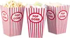 Relaxdays Popcorntüten, 100er Set, gestreift, Retro-Optik, Produktbild-Vorschau 9
