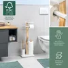 zestaw toaletowy stojący eluno 4w1, szczotka toaletowa, Podgląd zdjęcia produktu 4