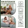 Dreamroots, Bean Bag 90x90x100 cm Beanbag s operadlom a Náhľad obrázku produktu 6