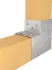 GeZu Impex Pfostenecke 2 Balken 121 x 121 mm Feuerverzinkt Produktbild-Vorschau 3