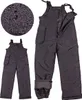 Isolierter Kinder-Winter-Skianzug FIRI, schwarz, 110 Produktbild-Vorschau 1