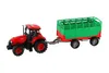 Traktor Zetor s 36 cm dlhým plastovým prívesom, poháňaný Náhľad obrázku produktu 11