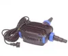 A black and blue submersible pump with a power cord and plug, set against a white background. Produktbild-Vorschau