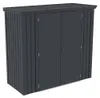 Metall Geräteschrank Paul XL Gartenschrank 197x94x181 cm Produktbild-Vorschau 2