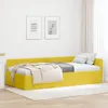 vidaXL Cadre de lit d'angle avec tête de lit jaune 90 cm x Voir les images du produit 2
