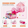 SucceBuy 3-in-1-Spielzelt für Kinder mit Tunnel für Mädchen Produktbild-Vorschau 3
