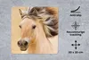 MuchoWow® Mauspad Mousepad Pferde - Tiere - Mähne - Porträt Produktbild-Vorschau 2