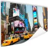 MuchoWow® Poster New York - Taxi - Gelb 180x120 cm - Produktbild-Vorschau 1