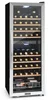 Armoire à vin Klarstein, 2 zones, mince, porte en verre, Voir les images du produit 1