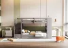 Letto a castello Sweiko 90x200 cm, scala di sicurezza con Anteprima dell’immagine prodotto 16