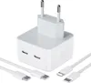 35W Dual USB-C Adapter Ladegerät für iPhone 16 16 Pro Max Produktbild-Vorschau 3