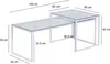 WOHNLING Table basse en verre et métal, lot de 2 tables Voir les images du produit 3