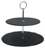 Alpina Etagere - Schiefer - 2-lagig - Durchmesser 20 und 25 Produktbild-Vorschau 1