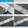 Türgarderobe Edelstahl 304 Abnehmbar Türhaken 8 Haken Produktbild-Vorschau 4
