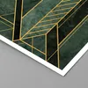 Poster - Poster ohne Rahmen - Grün Stück geometrisch - Produktbild-Vorschau 2