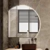 FENOMÉ Mila Specchio da bagno semicircolare - Illuminazione Anteprima dell’immagine prodotto 6