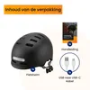 R2B Fietshelm Volwassenen met LED Verlichting - Maat XL Productafbeelding-voorbeeld 9