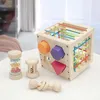 Montessori-Spielzeug für Kinder, Holz-Sortierwürfel mit 8 Produktbild-Vorschau 6