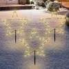 Gartenstecker Sterne mit 75 LED - 3er Set Stern / jeweils Produktbild-Vorschau 1